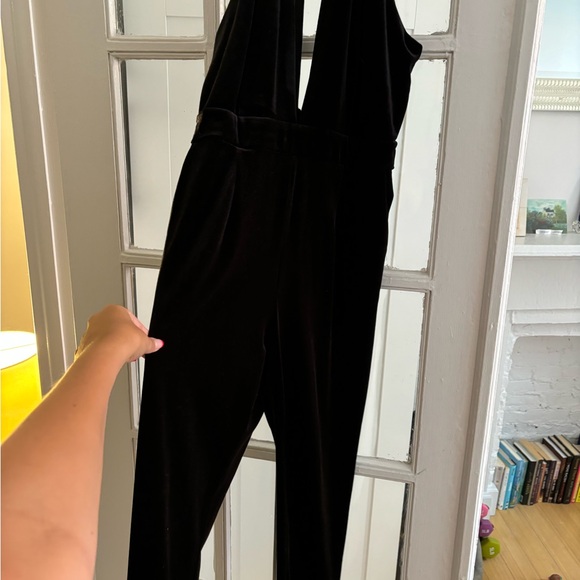 Halter top velour jumper - Picture 4 of 5